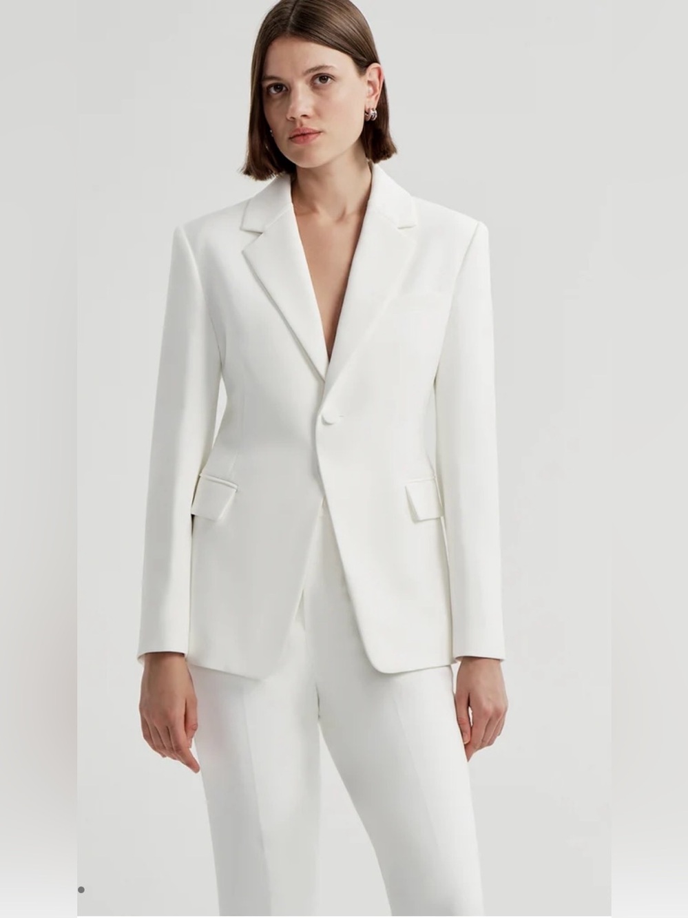 A.L.C. Elza Jacket- White elegant blazer